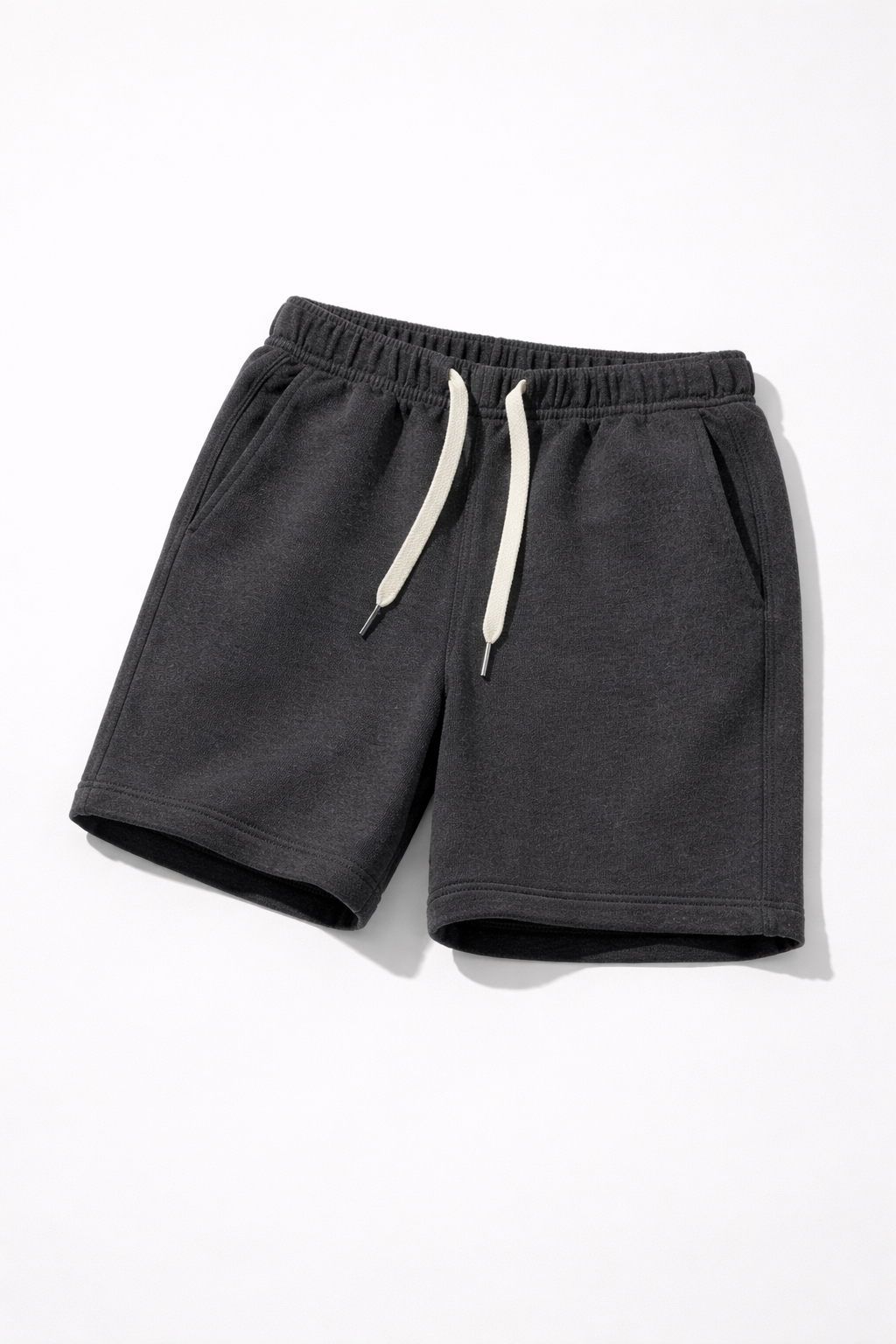 French Terry Cotton Shorts