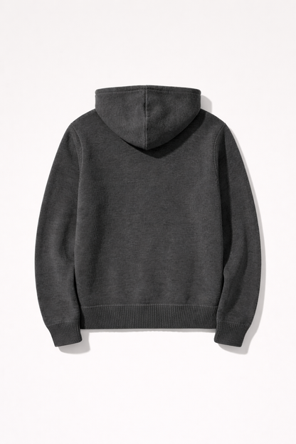 Fine-Gauge Merino Blend Hoodie